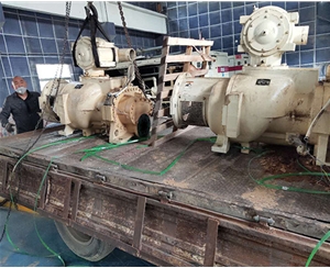 鶴煤集團登?？諌簷C大修項目現(xiàn)場